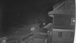 Terasa horského hotelu