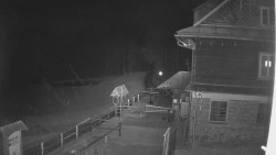 Terasa horského hotelu