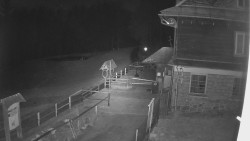 Terasa horského hotelu