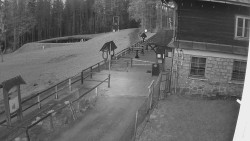 Terasa horského hotelu