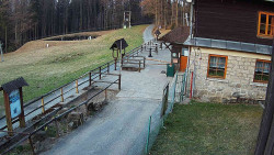 Terasa horského hotelu