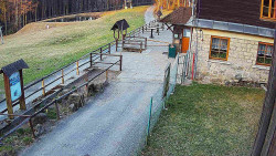 Terasa horského hotelu