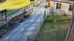 Terasa horského hotelu