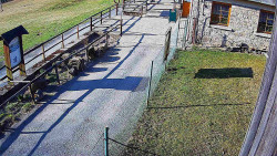 Terasa horského hotelu