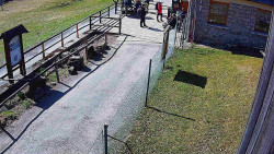 Terasa horského hotelu