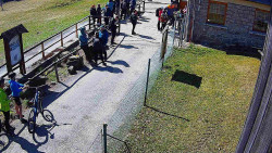 Terasa horského hotelu