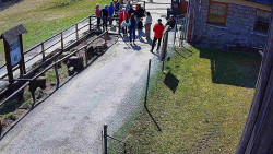 Terasa horského hotelu