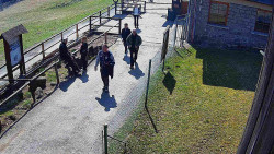 Terasa horského hotelu