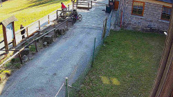 Terasa horského hotelu