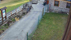 Terasa horského hotelu