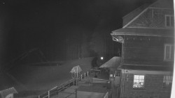 Terasa horského hotelu