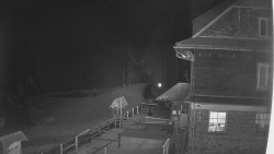 Terasa horského hotelu