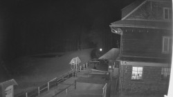 Terasa horského hotelu