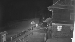 Terasa horského hotelu