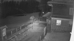 Terasa horského hotelu