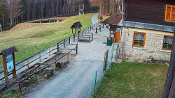 Terasa horského hotelu
