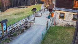 Terasa horského hotelu