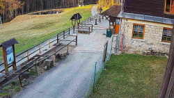 Terasa horského hotelu