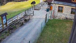 Terasa horského hotelu