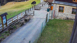 Terasa horského hotelu