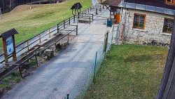 Terasa horského hotelu