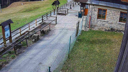 Terasa horského hotelu