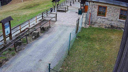 Terasa horského hotelu