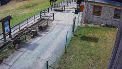 Terasa horského hotelu