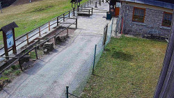 Terasa horského hotelu