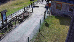 Terasa horského hotelu