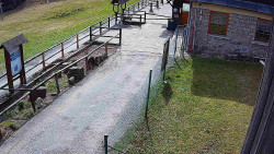 Terasa horského hotelu