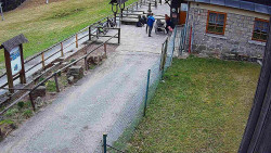 Terasa horského hotelu