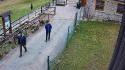 Terasa horského hotelu