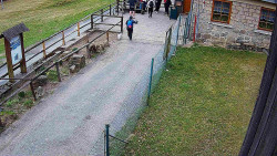 Terasa horského hotelu