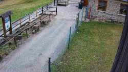 Terasa horského hotelu