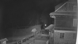 Terasa horského hotelu