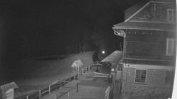 Terasa horského hotelu