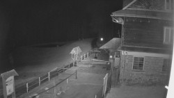 Terasa horského hotelu