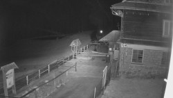 Terasa horského hotelu