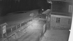 Terasa horského hotelu