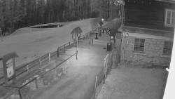 Terasa horského hotelu