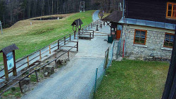 Terasa horského hotelu