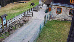 Terasa horského hotelu