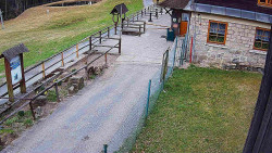 Terasa horského hotelu