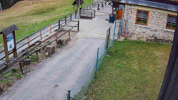 Terasa horského hotelu