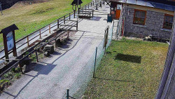 Terasa horského hotelu