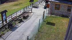 Terasa horského hotelu