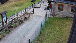 Terasa horského hotelu