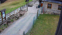 Terasa horského hotelu