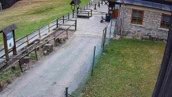 Terasa horského hotelu